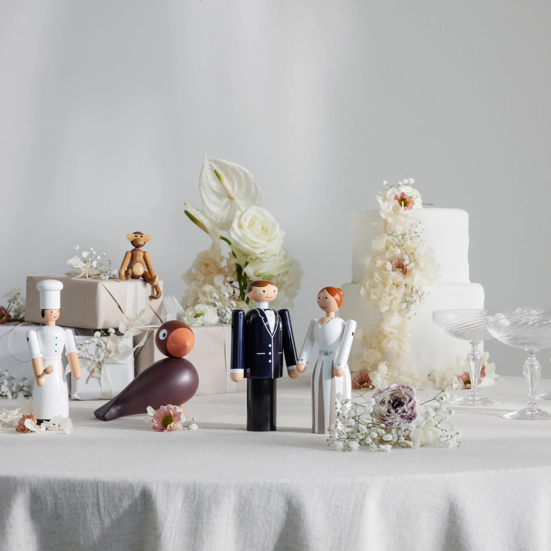 La mariée de Kay Bojesen, Blanc, 17 cm Kay Bojesen Denmark