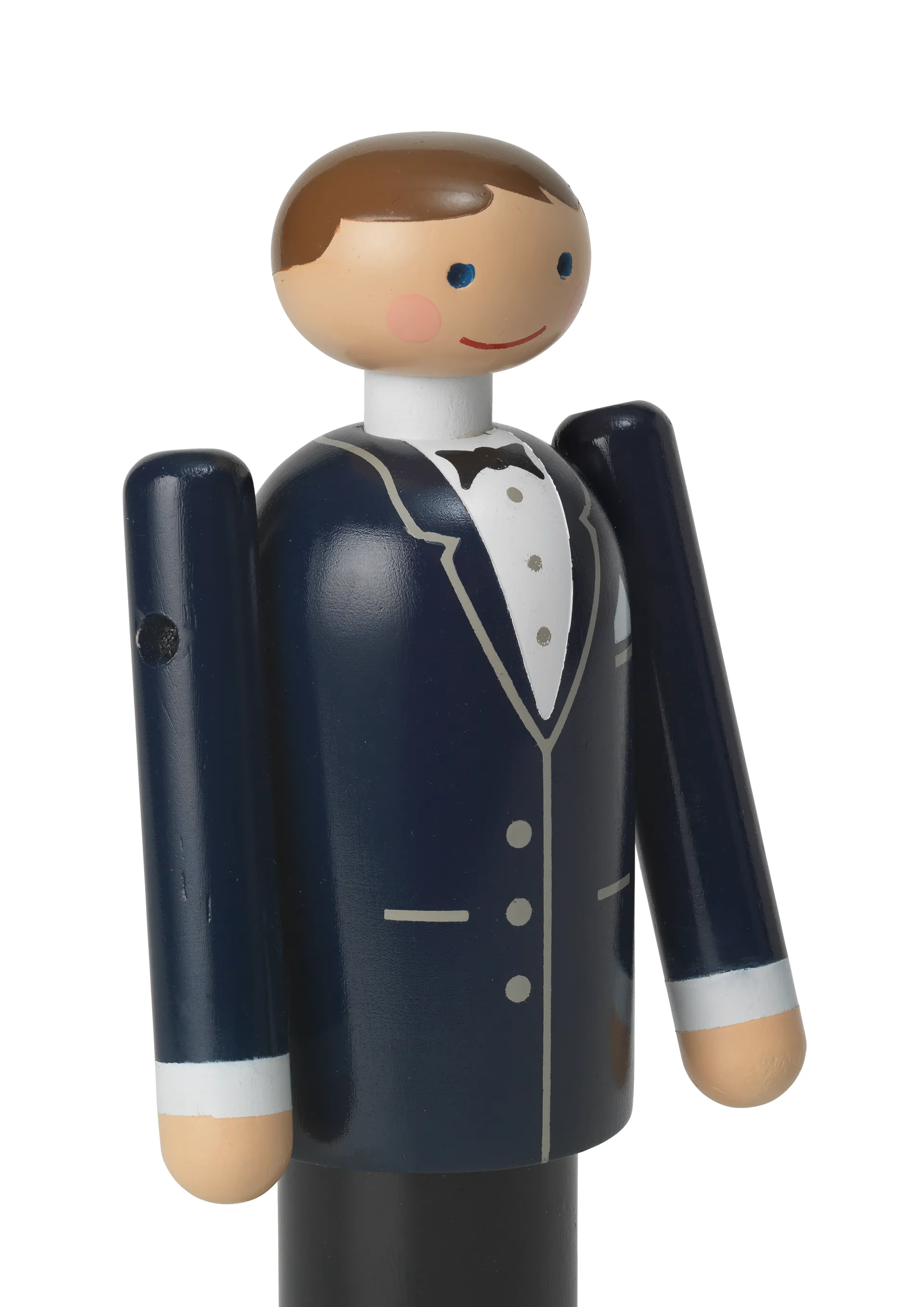 Le marié de Kay Bojesen, Blue-noir-blanc, 12 cm Kay Bojesen Denmark