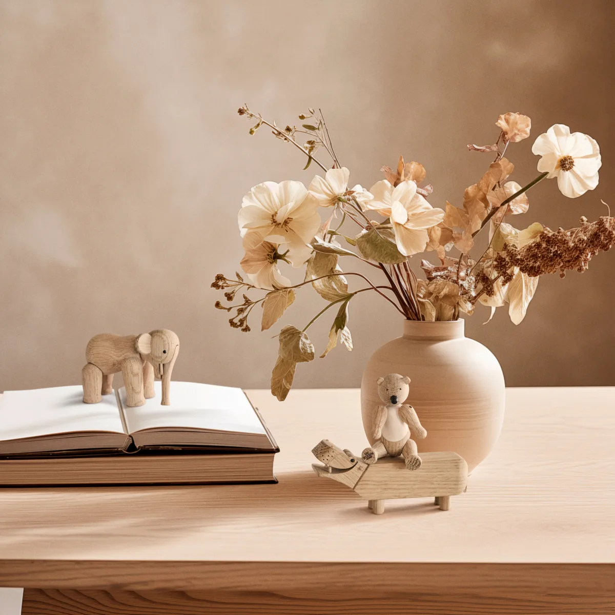 Liliput Kay Bojesen 3 pièces, Chêne non traité, érable non traité Kay Bojesen Denmark