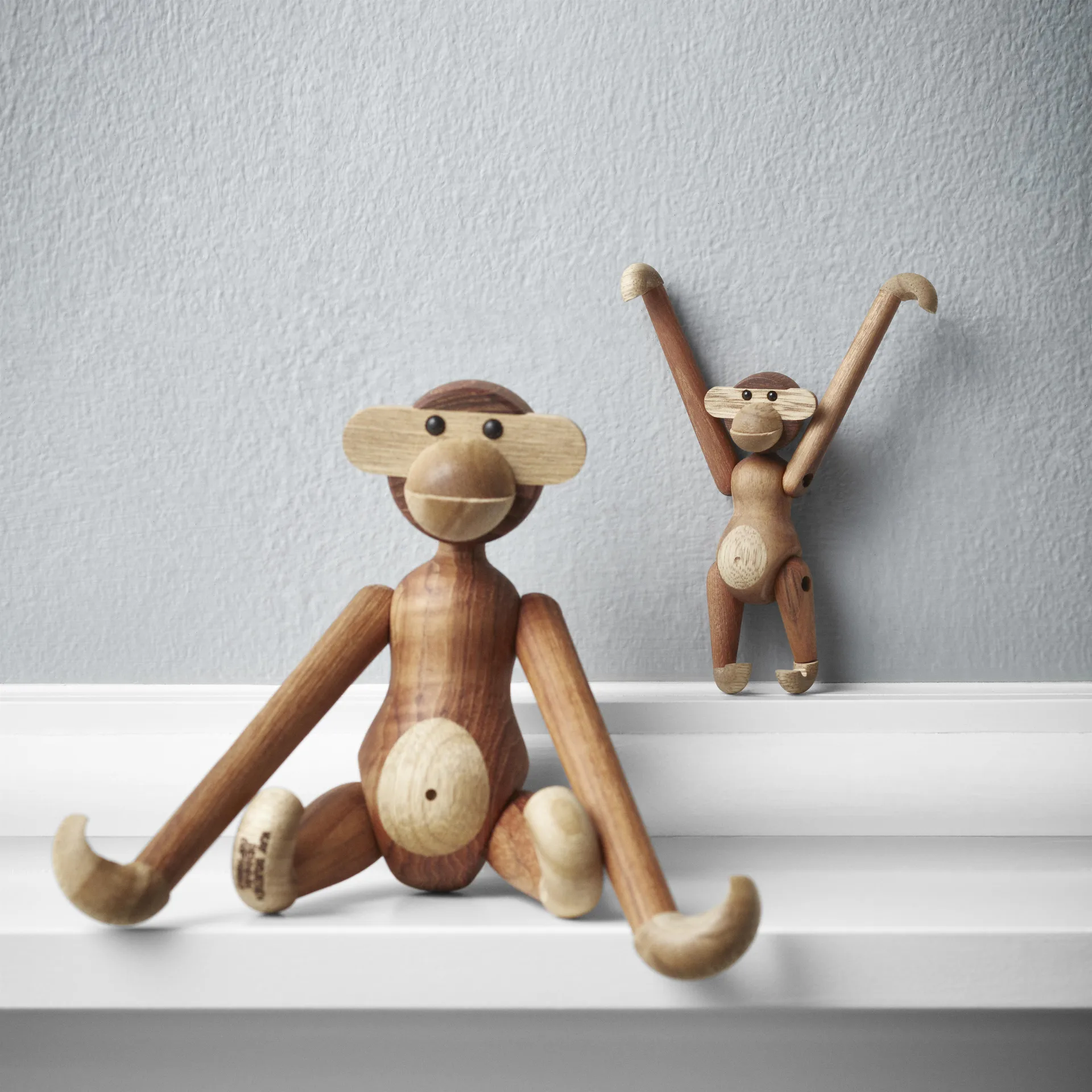 Mini singe Kay Bojesen, bois teck-limba Kay Bojesen Denmark