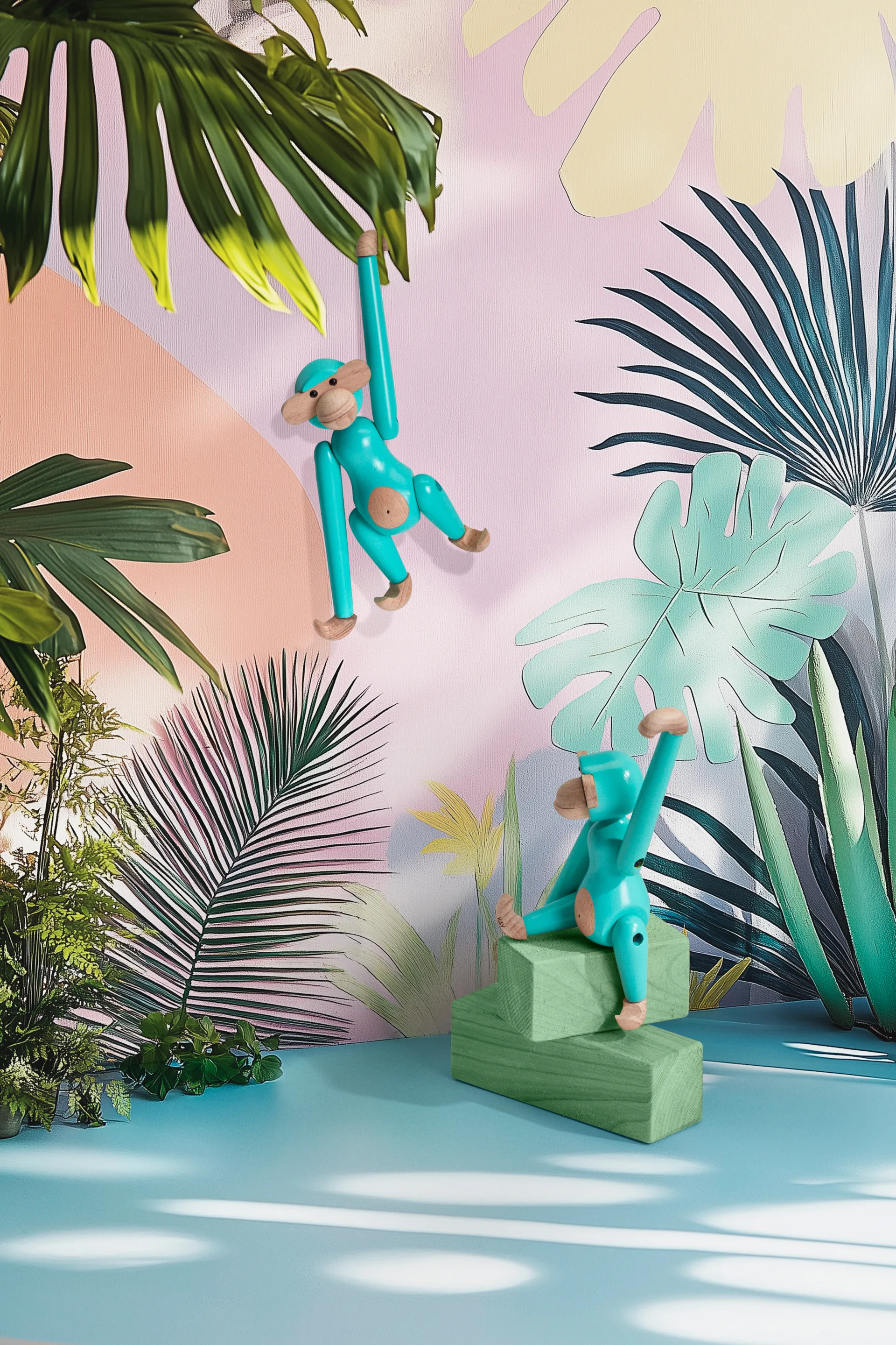 Mini singe Kay Bojesen, Turquoise Kay Bojesen Denmark