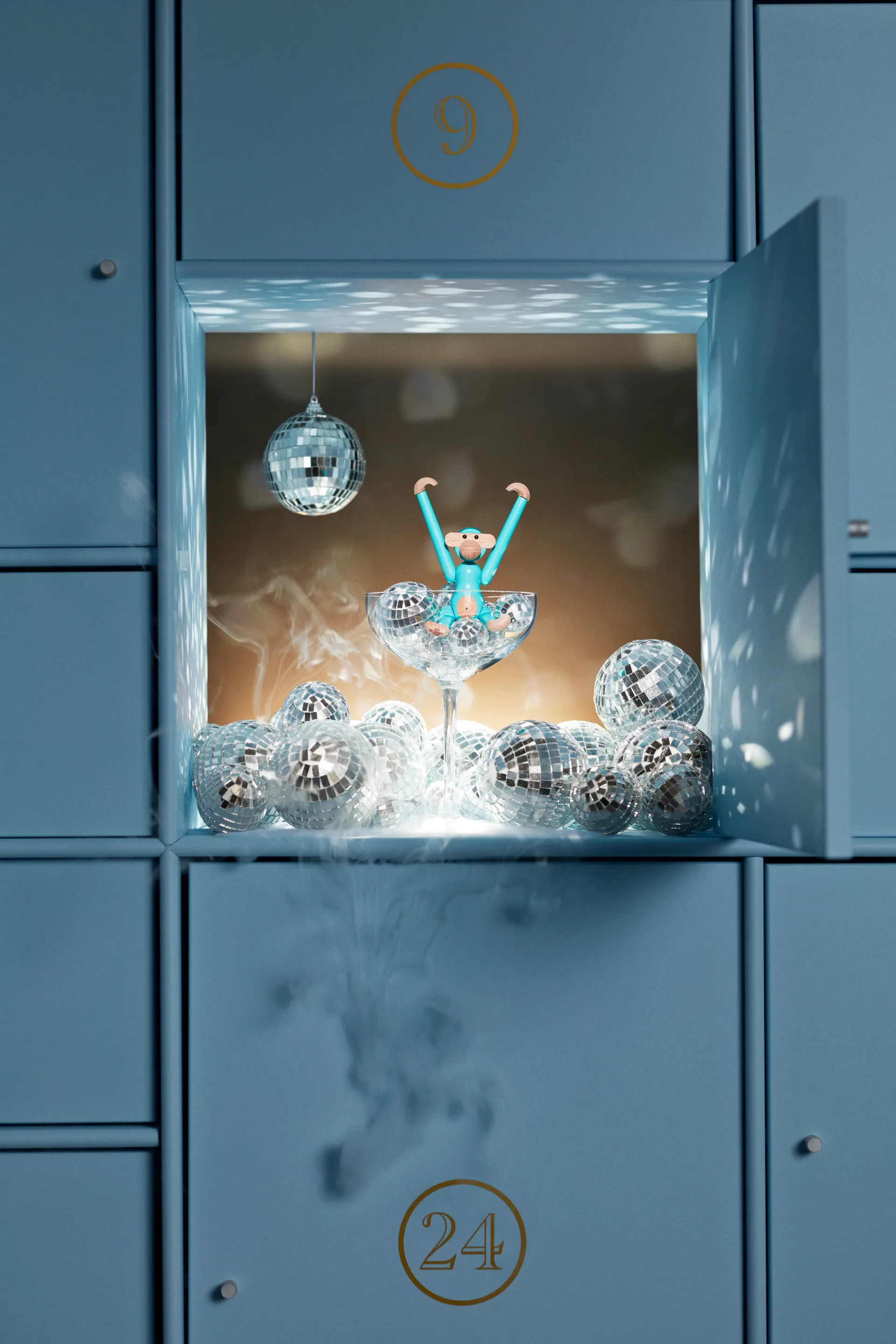 Mini singe Kay Bojesen, Turquoise Kay Bojesen Denmark