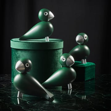 Oiseau chanteur Georg Kay Bojesen  - Vert-Argent - Kay Bojesen Denmark