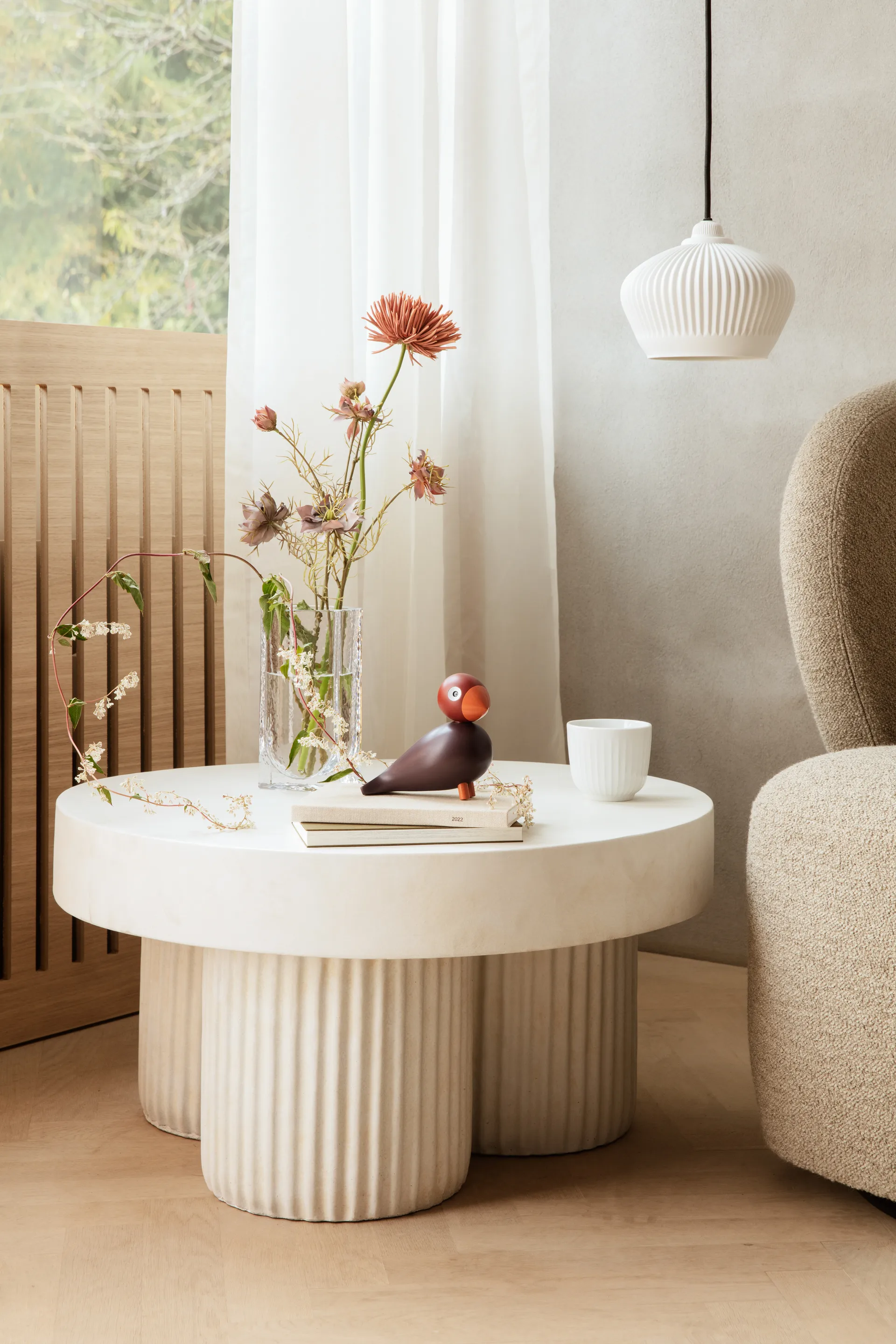 Oiseau chanteur Kay Bojesen Year Bird 2022, Vinrouge Kay Bojesen Denmark