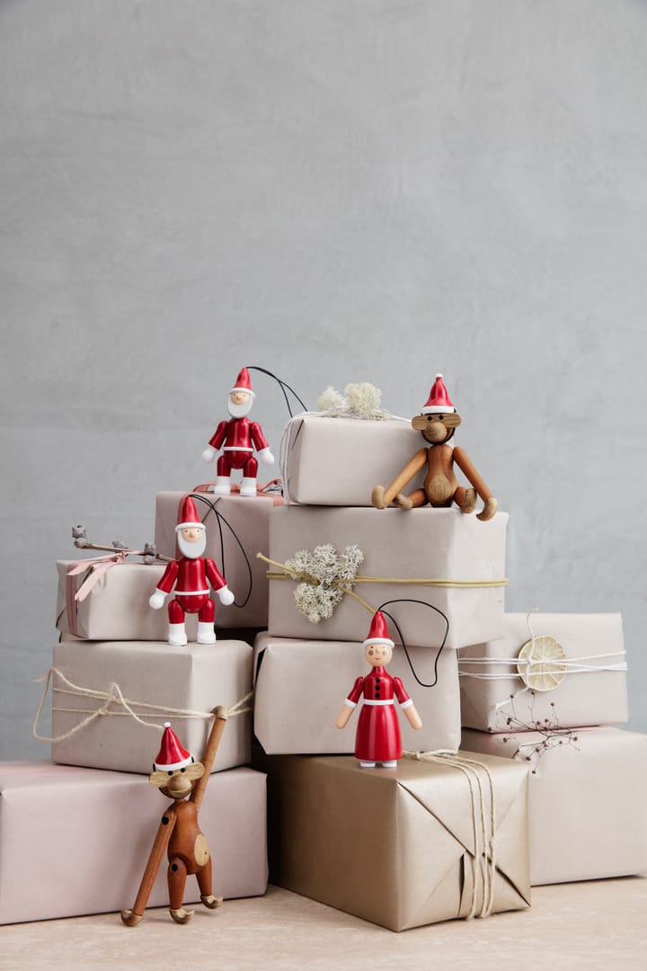 Père Noël et Mère Noël 10 cm, Rouge Kay Bojesen Denmark