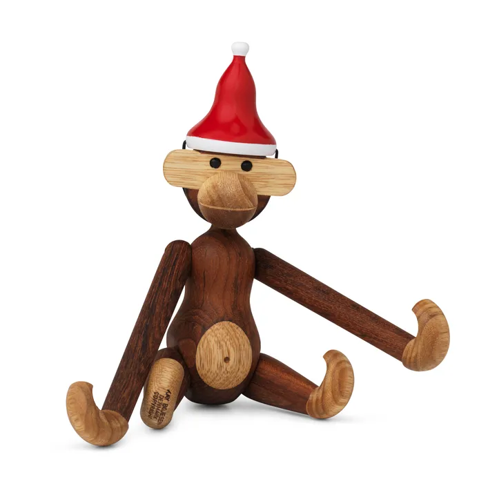 Petit singe avec bonnet de Père Noël - Kay Bojesen Denmark