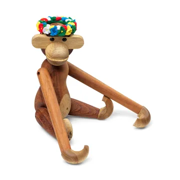 Petit singe Kay Bojesen avec couronne de fleurs - Kay Bojesen Denmark