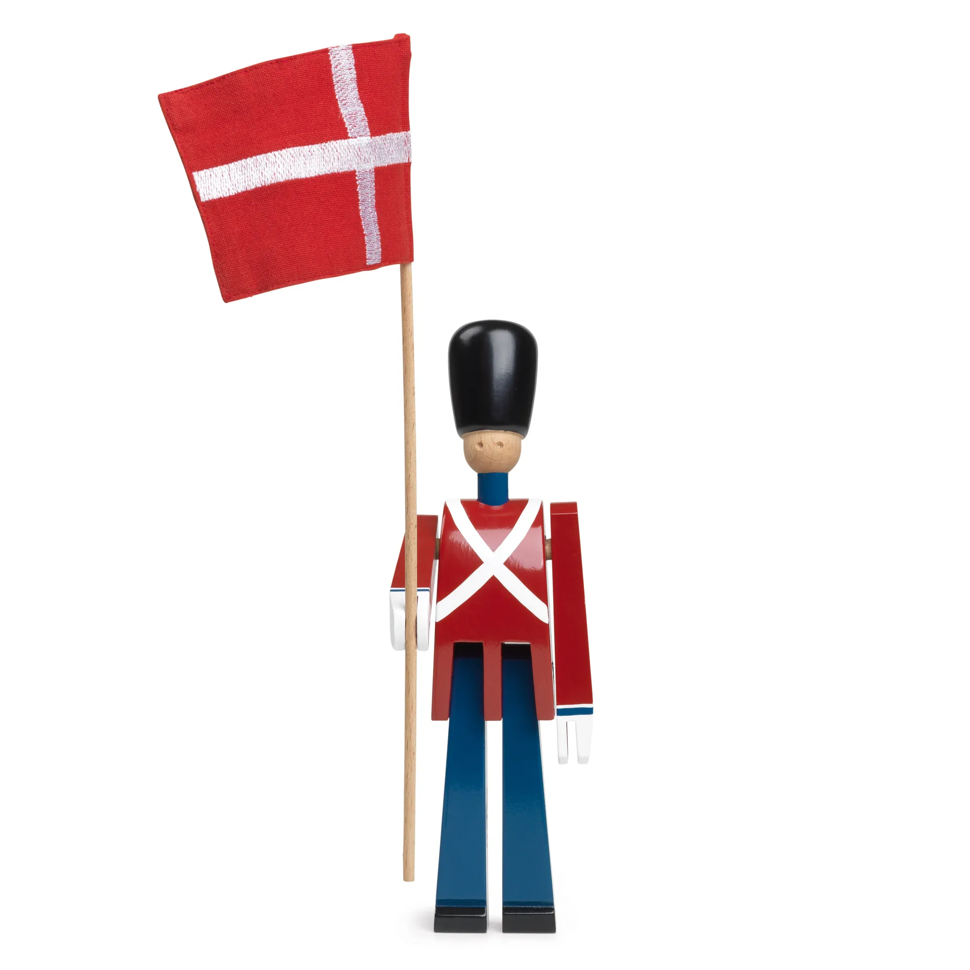 Porte-drapeau avec drapeau en tissu Kay Bojesen, 29,5 cm Kay Bojesen Denmark