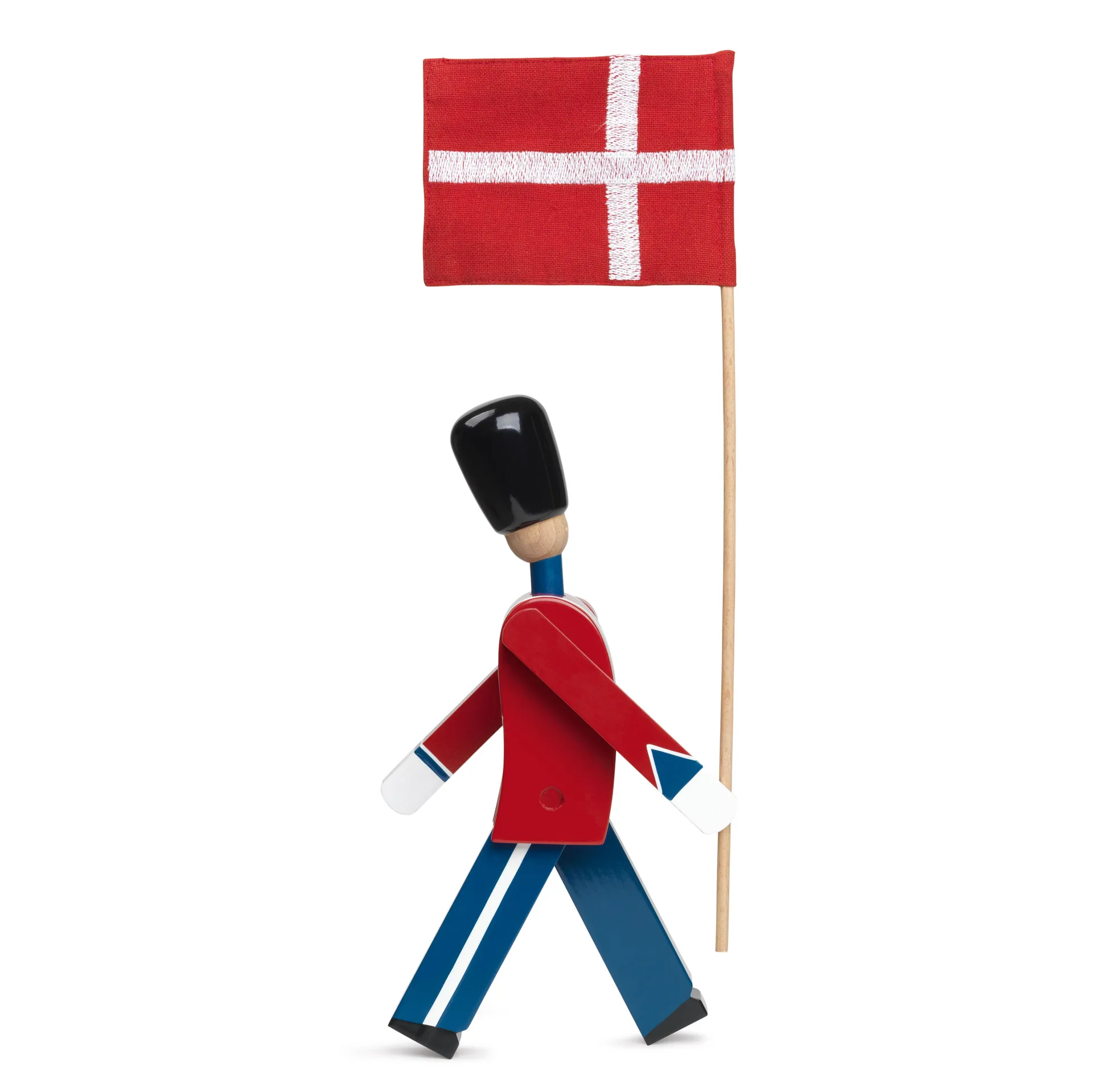 Porte-drapeau avec drapeau en tissu Kay Bojesen, 29,5 cm Kay Bojesen Denmark