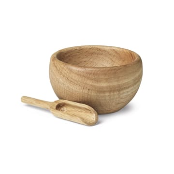 Salière avec cuillère Kay Bojesen - Chêne - Kay Bojesen Denmark