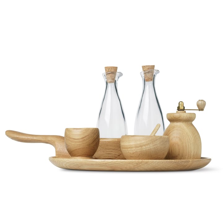 Salière avec cuillère Kay Bojesen, Chêne Kay Bojesen Denmark