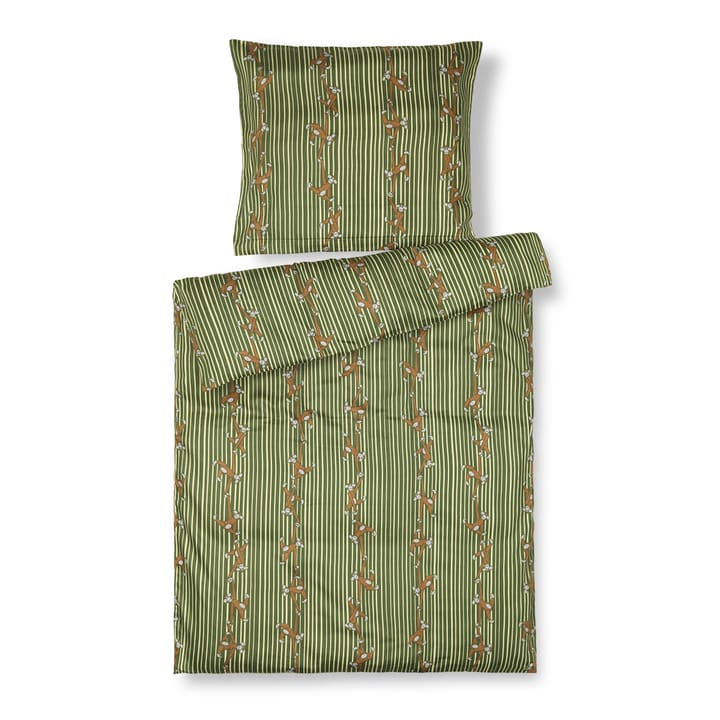 Set housse de couette et taie d'oreiller Kay Bojesen singe 70x100 cm, Vert Kay Bojesen Denmark
