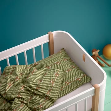 Set housse de couette et taie d'oreiller Kay Bojesen singe 70x100 cm - Vert - Kay Bojesen Denmark