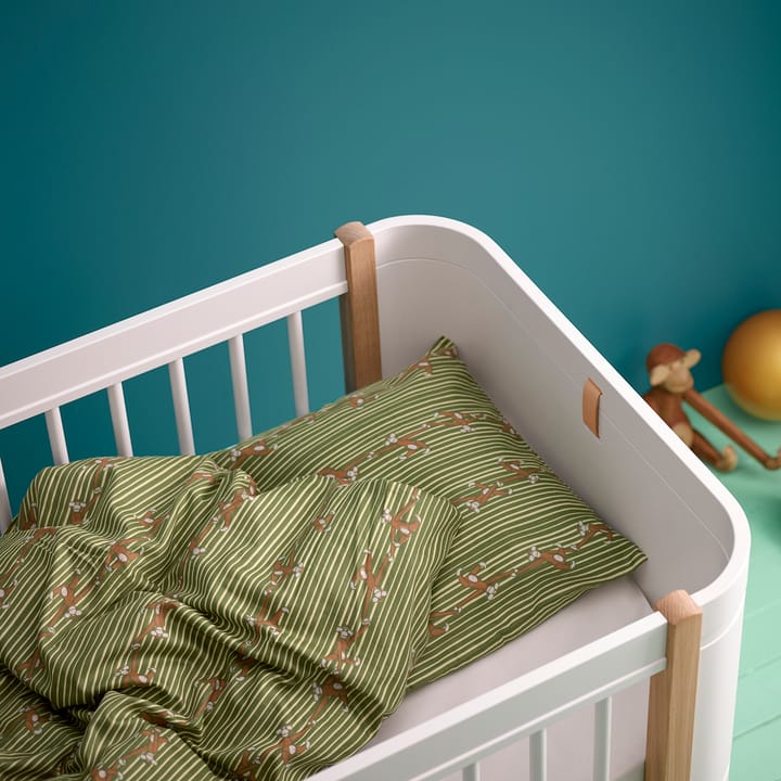 Set housse de couette et taie d'oreiller Kay Bojesen singe 70x100 cm, Vert Kay Bojesen Denmark