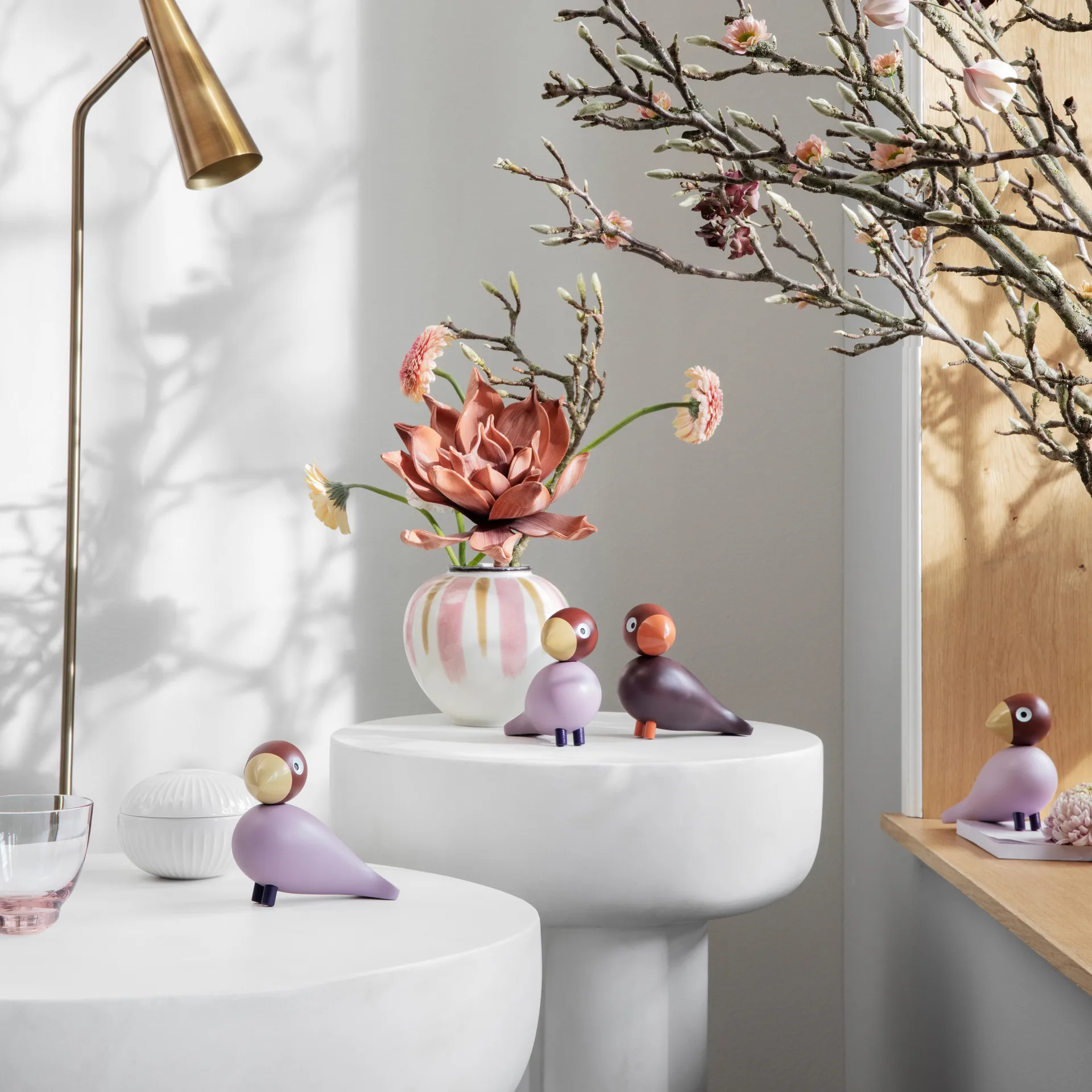 Year Bird 2023 de Kay Bojesen, Jackie le passereau, Lavender Kay Bojesen Denmark