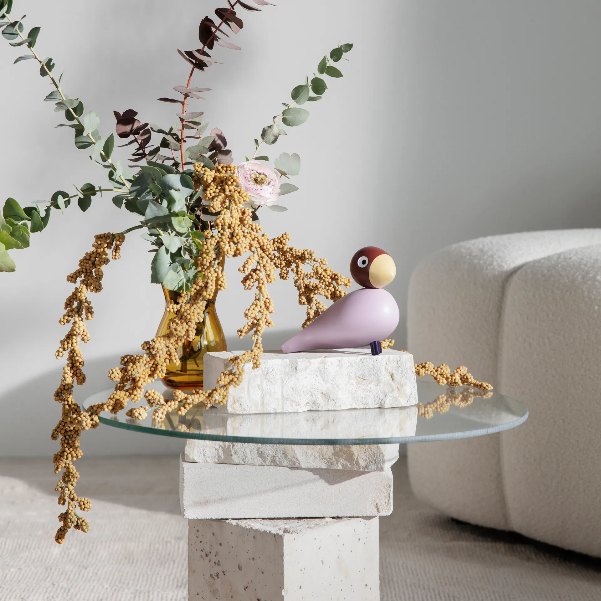 Year Bird 2023 de Kay Bojesen, Jackie le passereau, Lavender Kay Bojesen Denmark