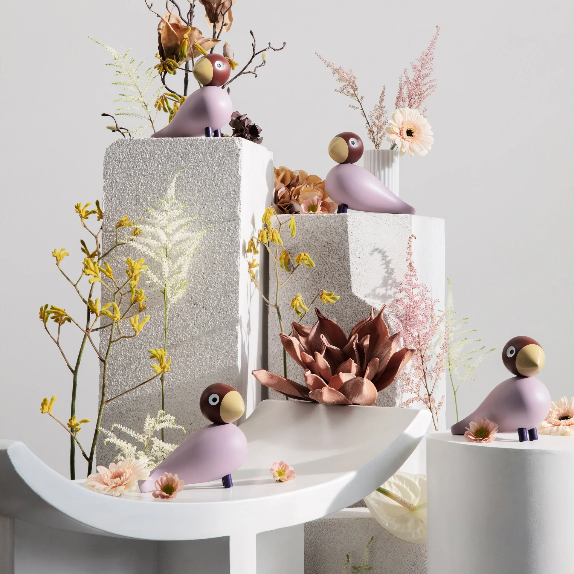 Year Bird 2023 de Kay Bojesen, Jackie le passereau, Lavender Kay Bojesen Denmark