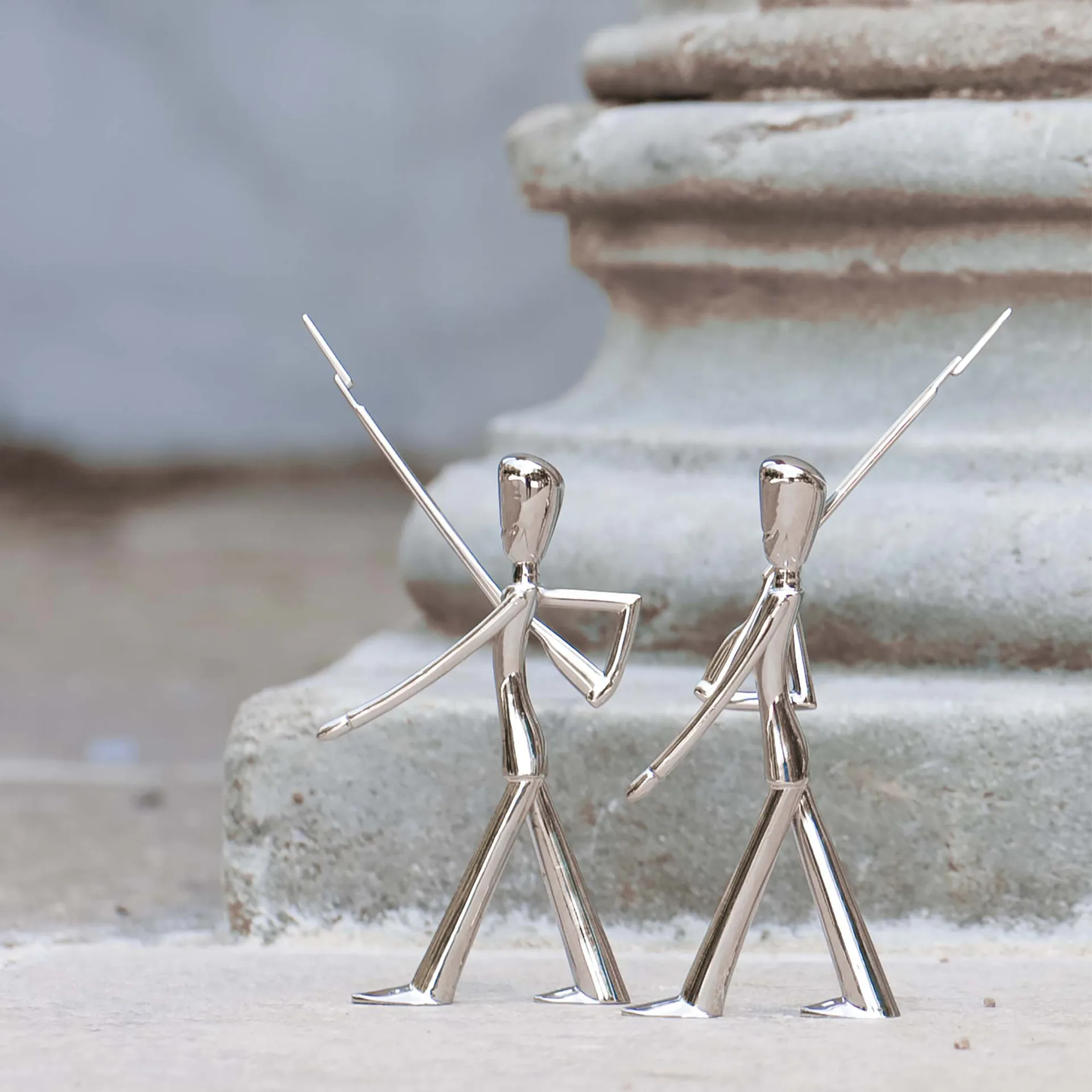 Figurine Royal Guard 16 cm, Polished steel Kay Bojesen