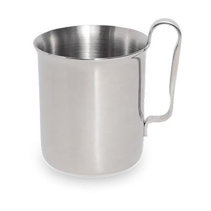 Mug Kay Bojesen acier - Polished steel - Kay Bojesen