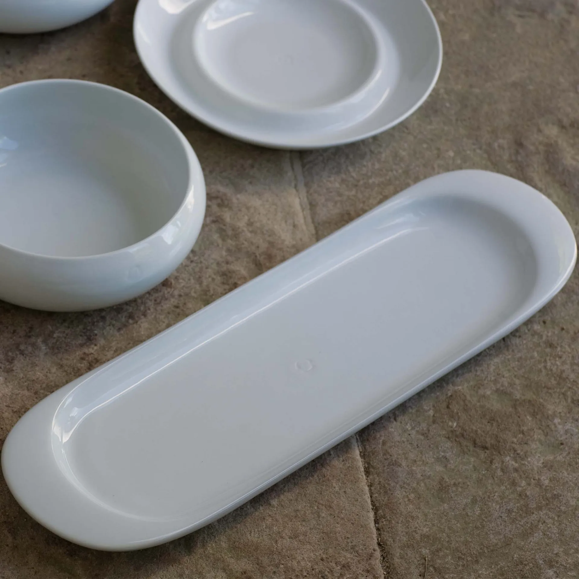 Plat WING 55 cm, White Kay Bojesen