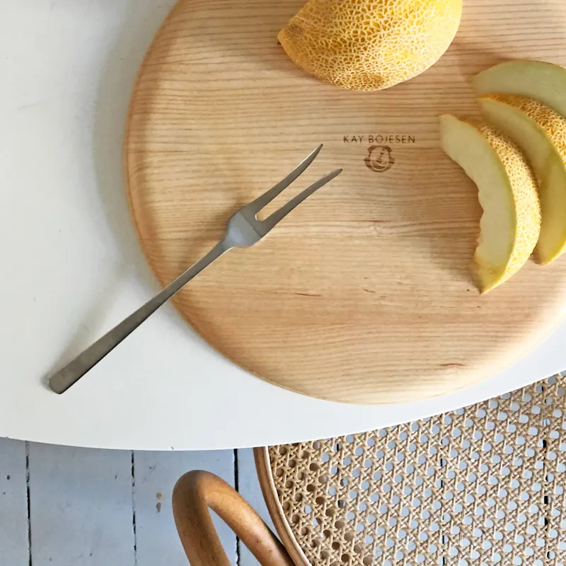 Plateau de service KAY Ø 30cm, Ash wood Kay Bojesen