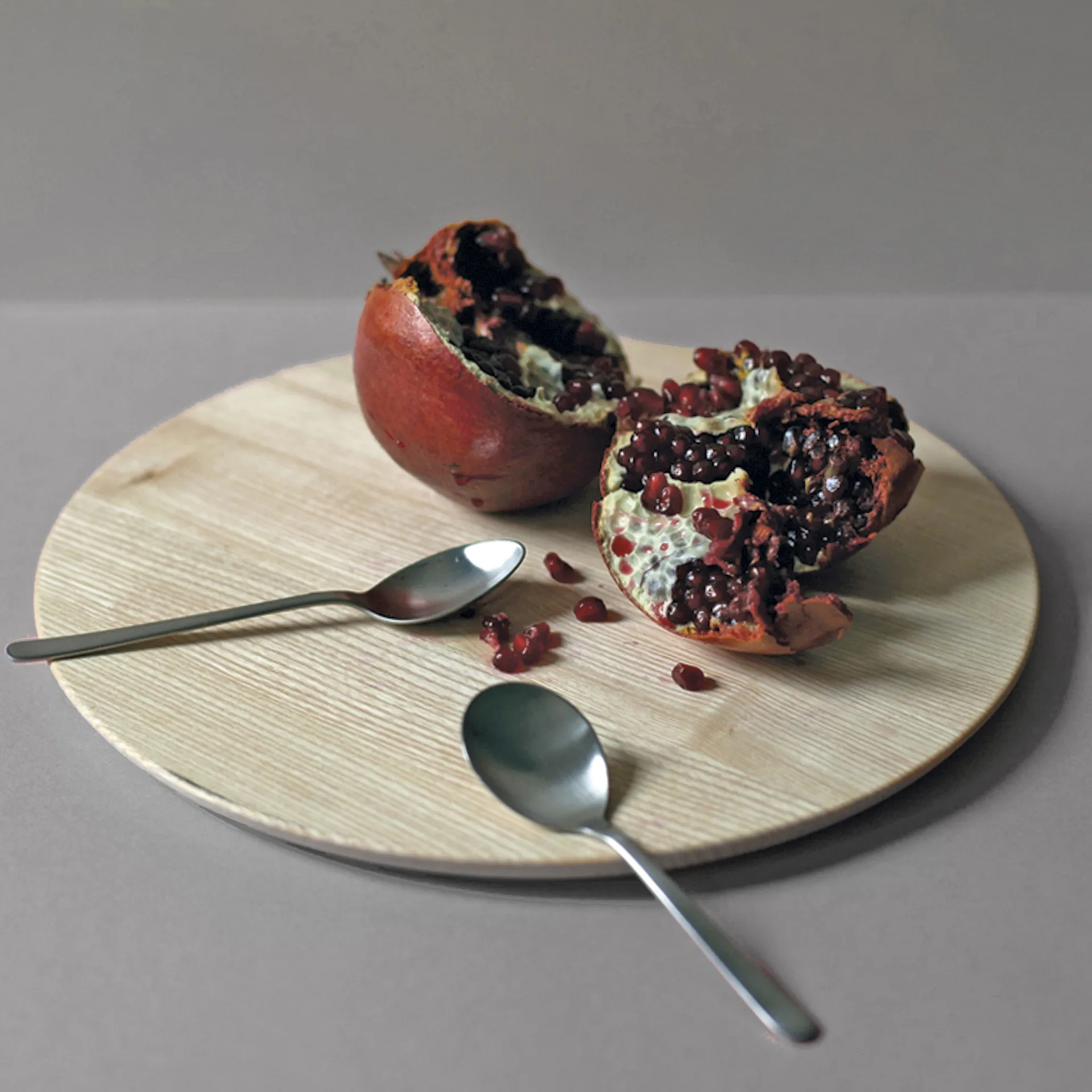 Plateau de service KAY Ø 30cm, Ash wood Kay Bojesen