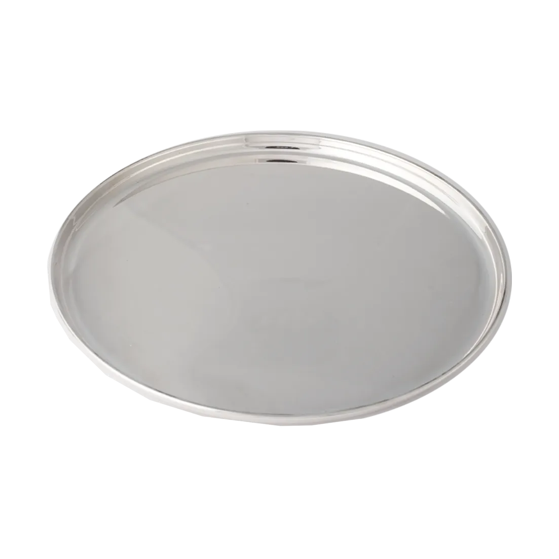 Plateau Kay Bojesen Ø 29 cm, Polished steel Kay Bojesen