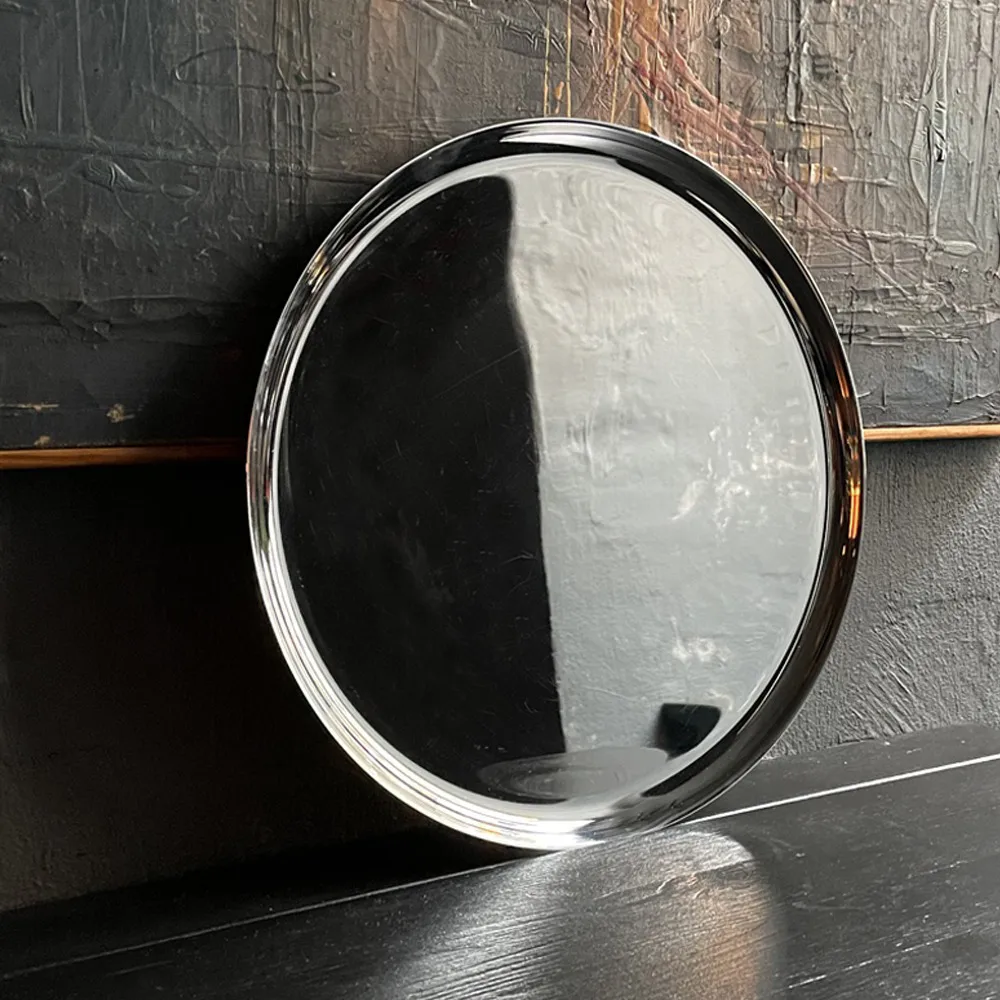 Plateau Kay Bojesen Ø 29 cm, Polished steel Kay Bojesen
