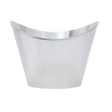 Seau à champagne COOLER 20 cm - Polished steel - Kay Bojesen