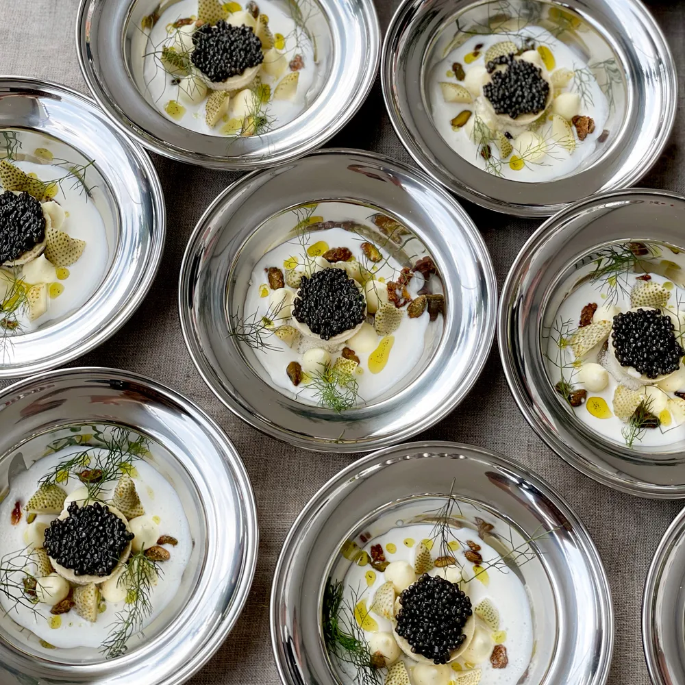 Service enfant Kay Bojesen 2 pièces, Polished steel Kay Bojesen