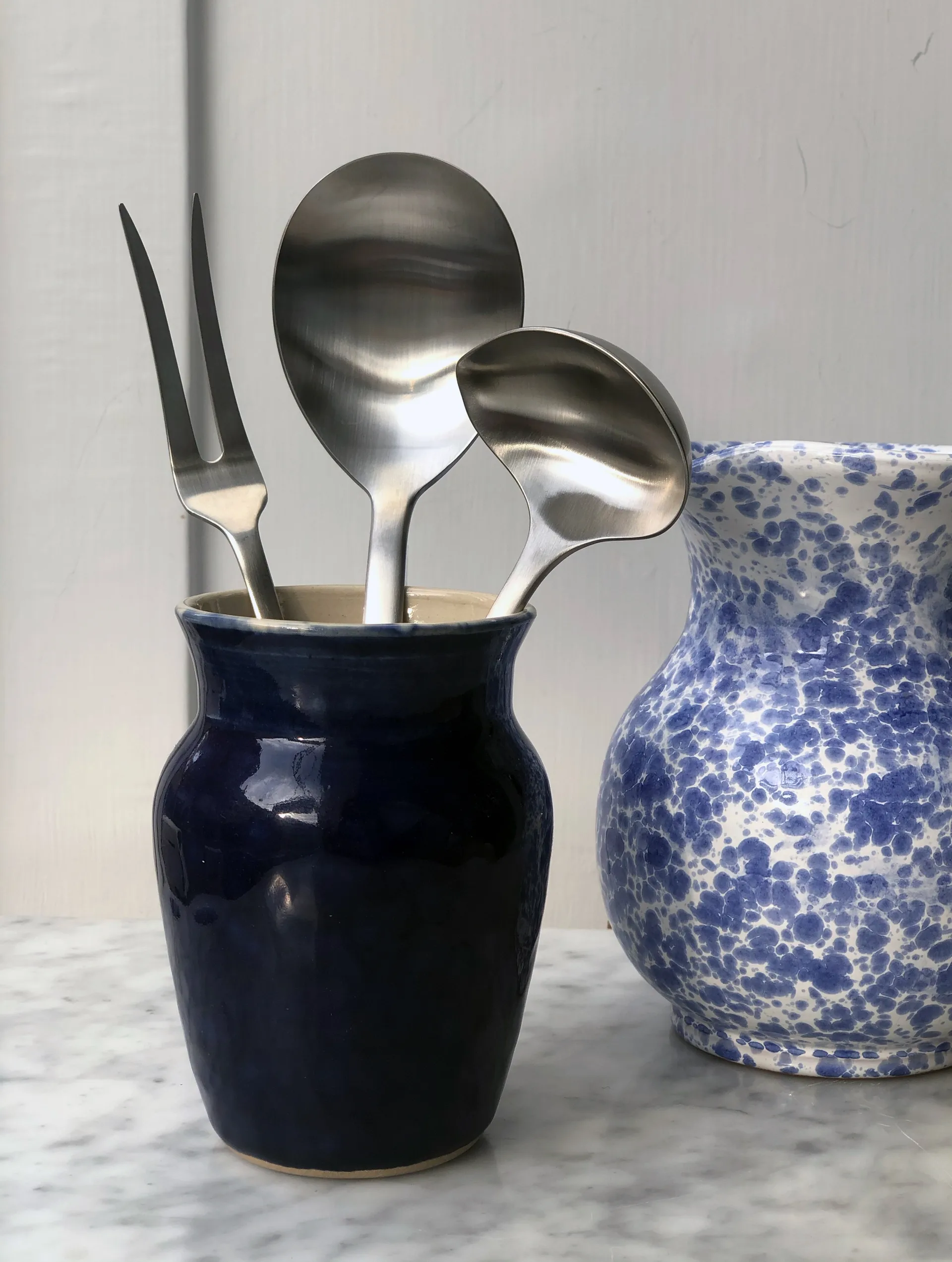 Set de service Grand Prix 3 pièces, Polished steel Kay Bojesen