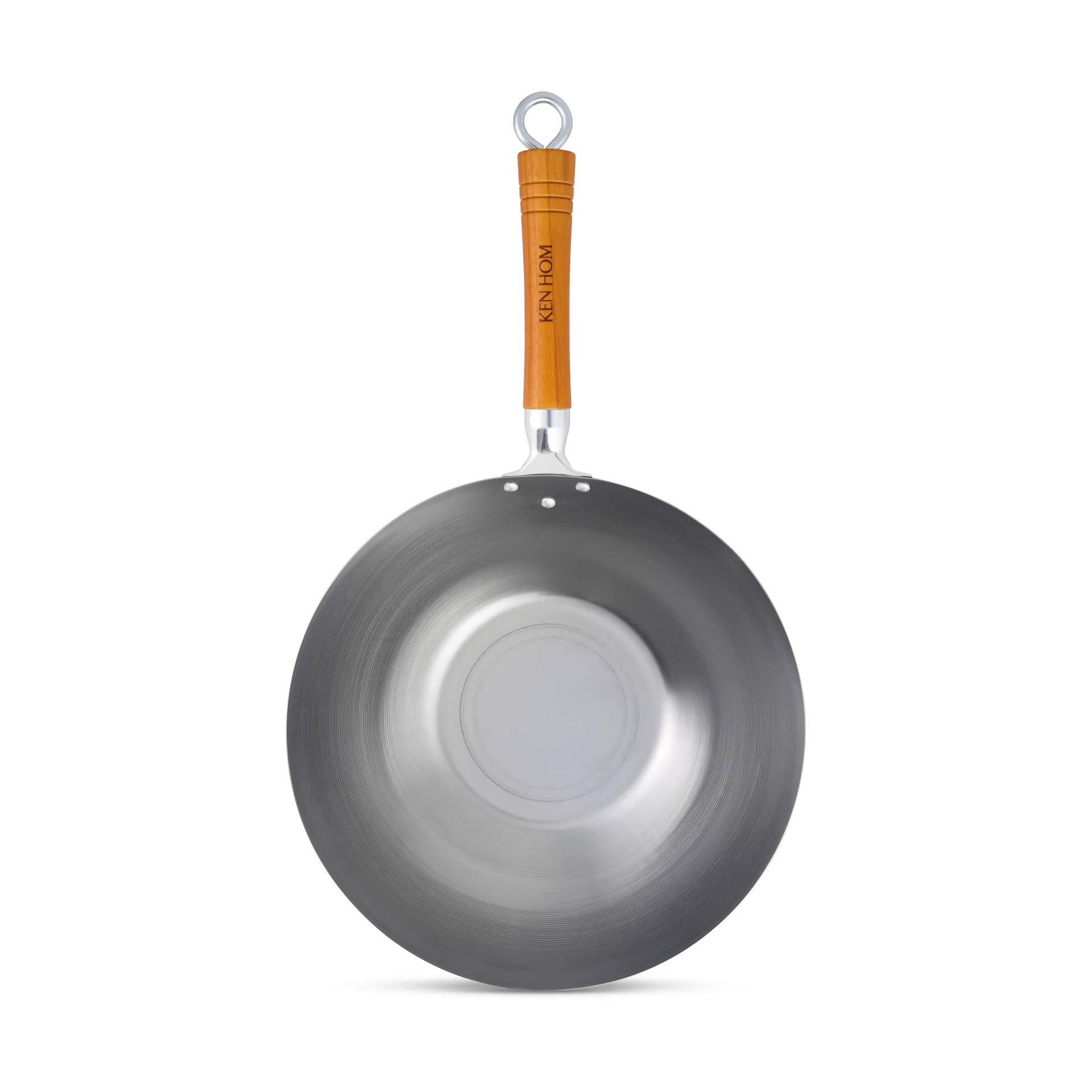 Wok Ken Hom classic carbon Ø32 cm, Acier Ken Hom