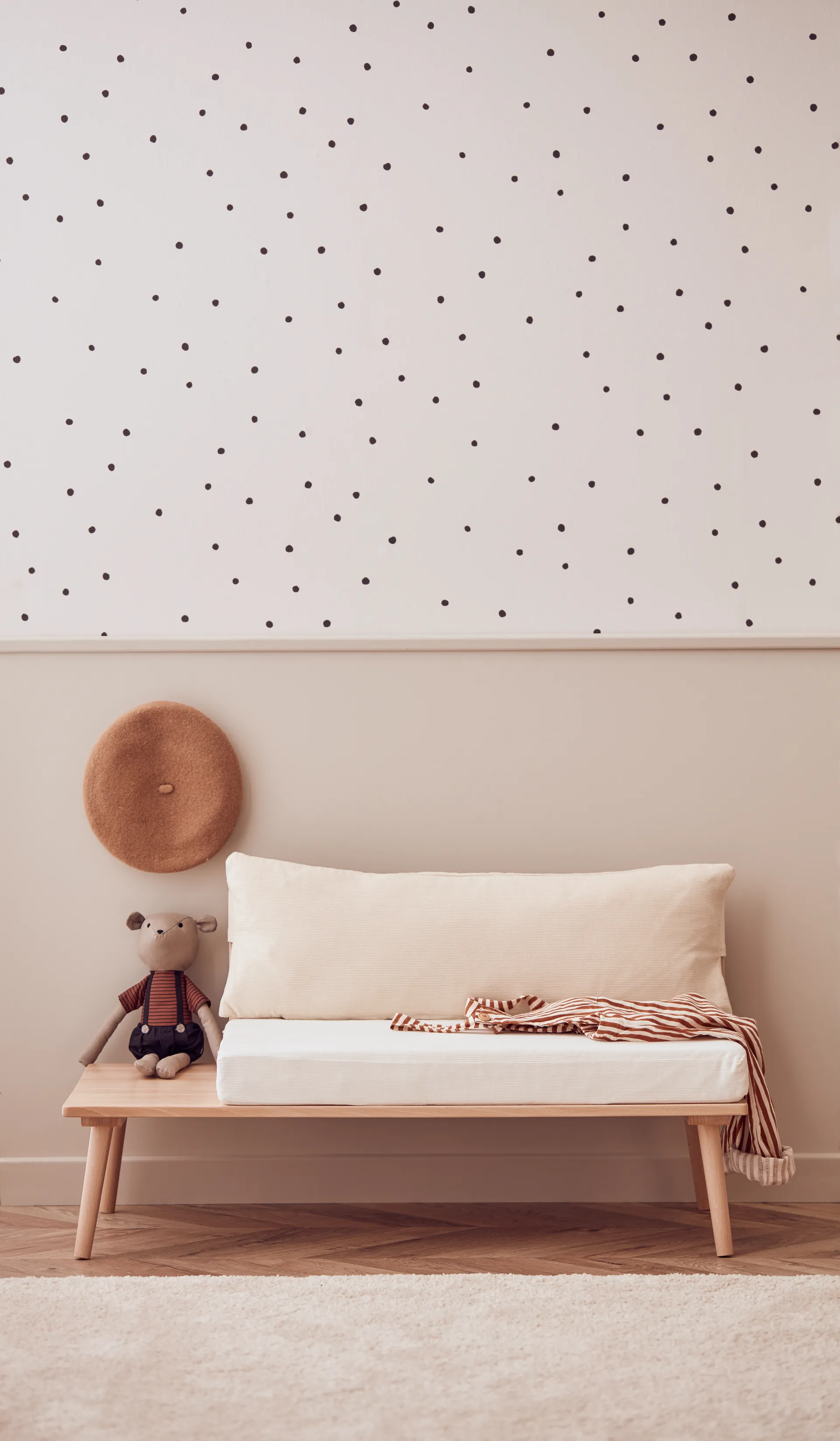 Canapé Saga blonde, Hêtre Kid's Concept