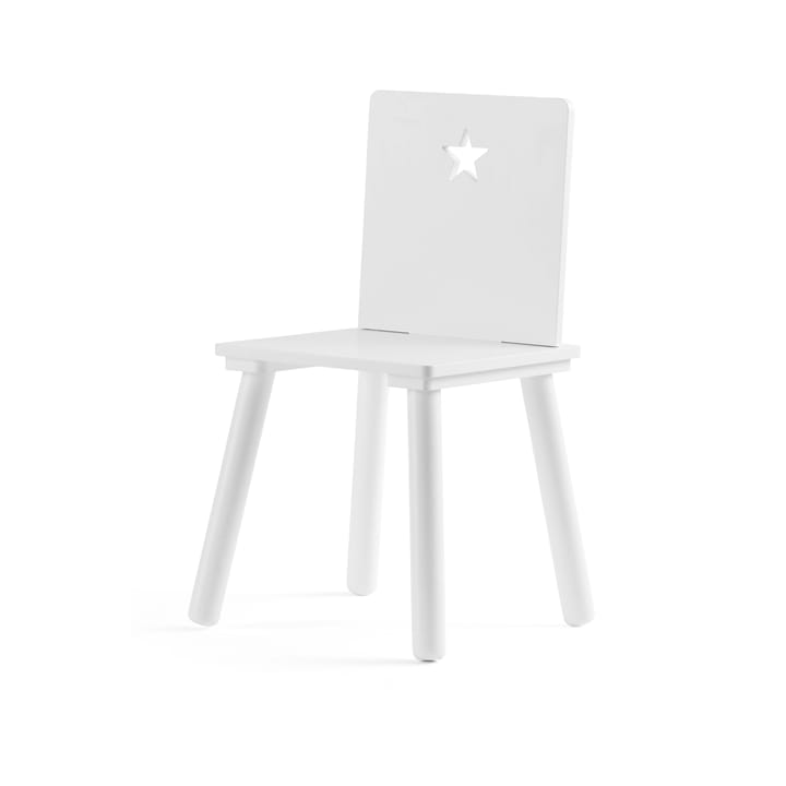 Chaise Star, Blanc Kid's Concept