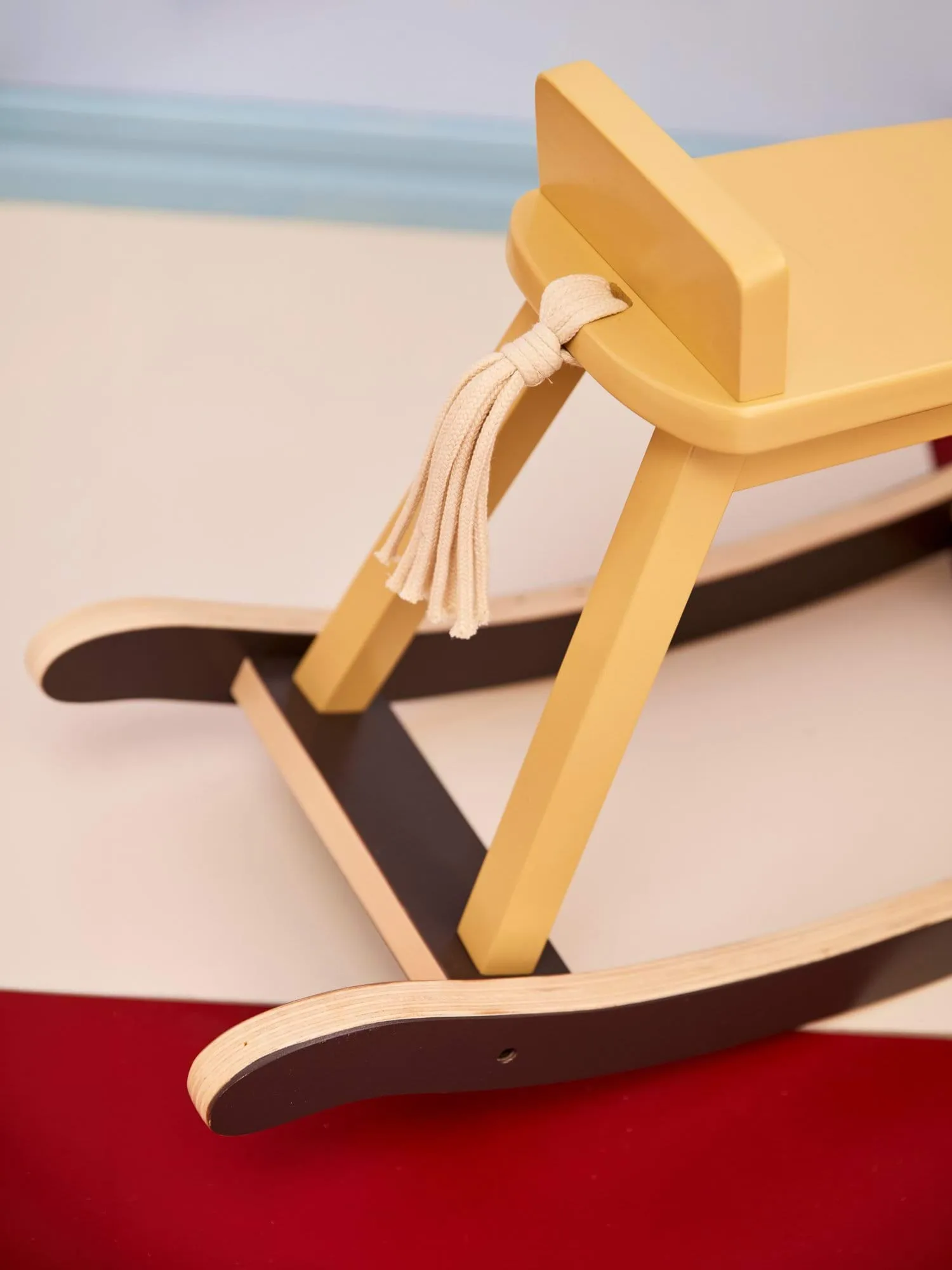 Cheval à bascule Kid's Concept, Jaune miel Kid's Concept