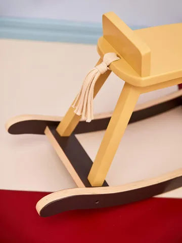 Cheval à bascule Kid's Concept - Jaune miel - Kid's Concept