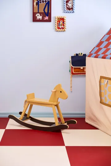 Cheval à bascule Kid's Concept - Jaune miel - Kid's Concept