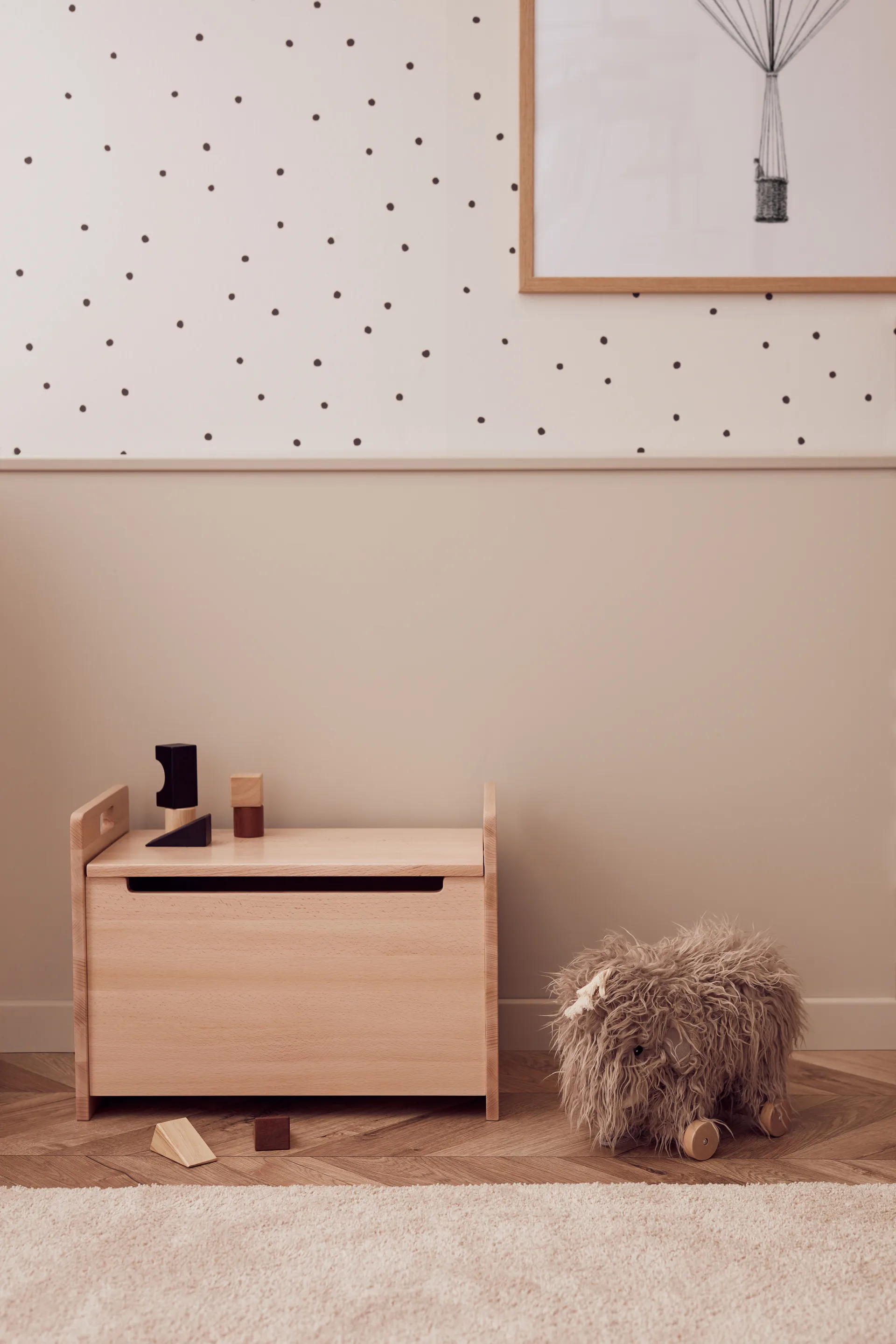 Coffre Saga blonde, Hêtre Kid's Concept