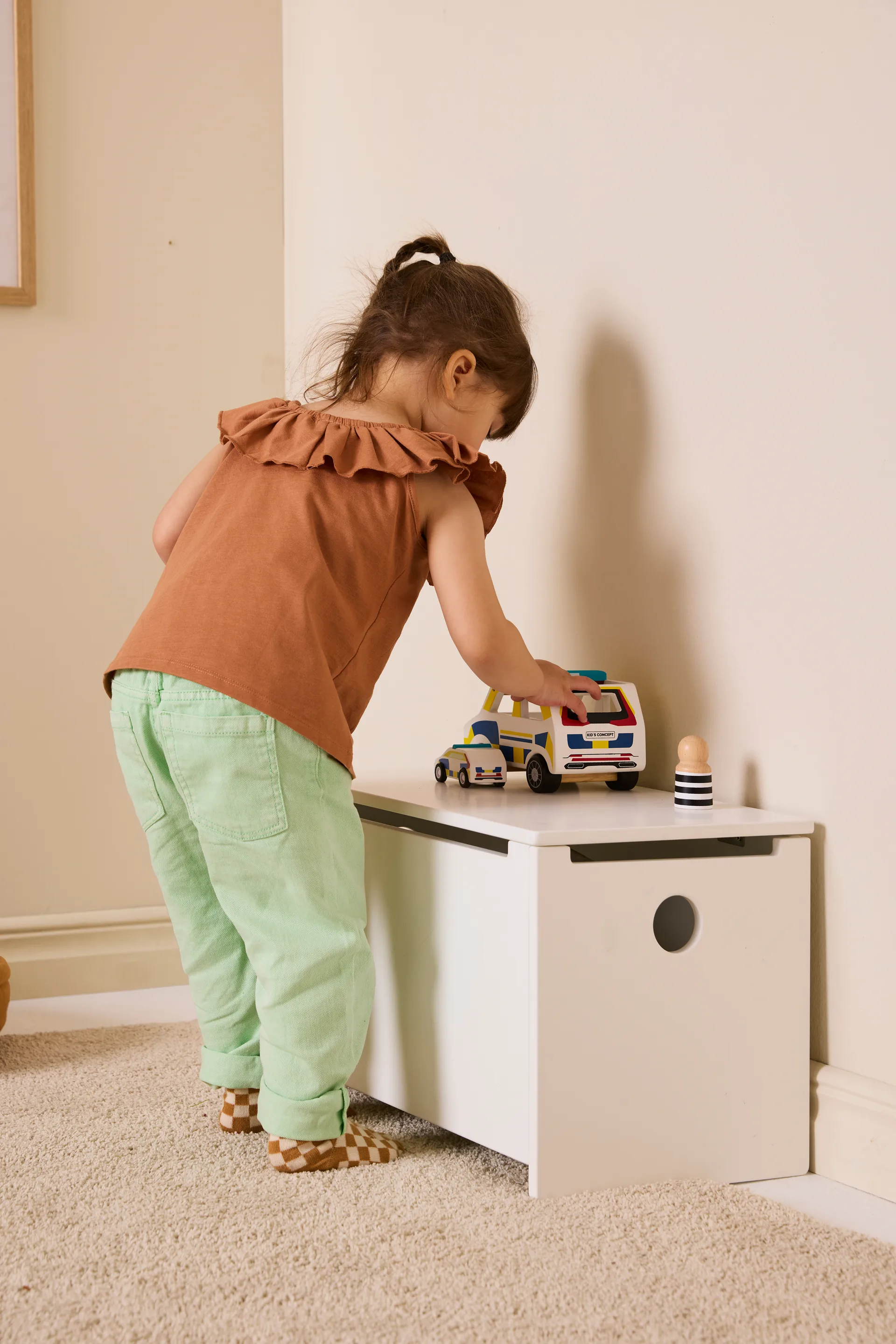 Coffre Star, Blanc Kid's Concept