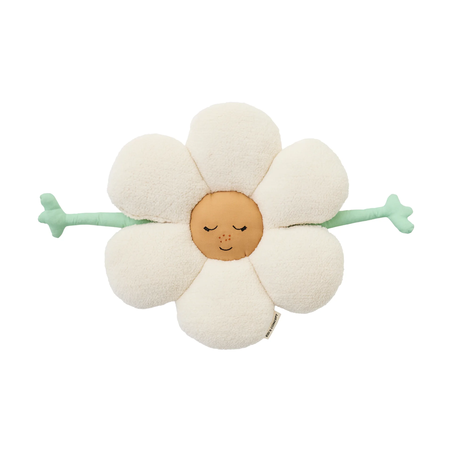 Coussin Blomma, Blanc-vert-jaune Kid's Concept