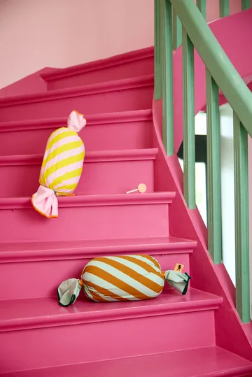 Coussin bonbon Pippi - Vert, 53x16 cm - Kid's Concept