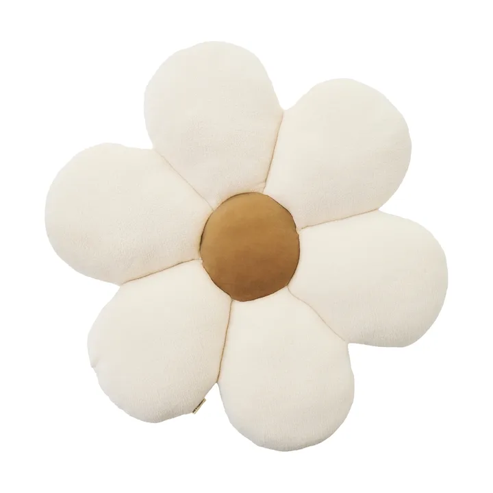 Coussin de sol Blomma - Ivoire naturel, Ø100x15 cm - Kid's Concept