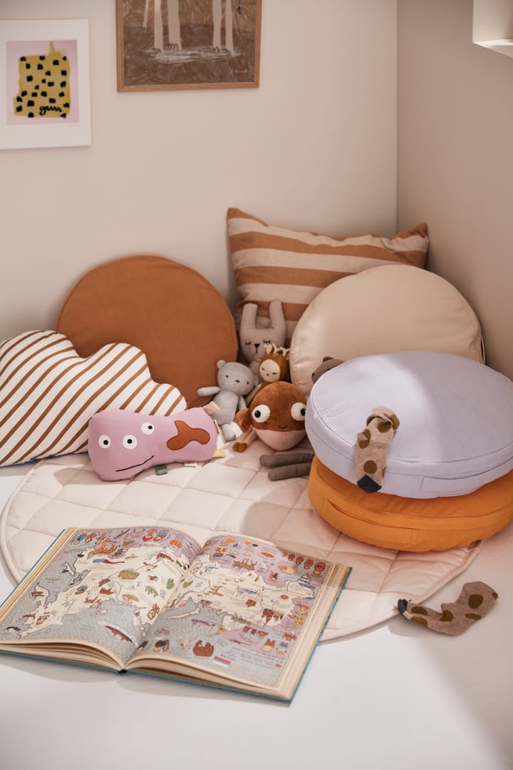 Coussin de sol Kid's Base 40x40 cm, Blanc naturel Kid's Concept