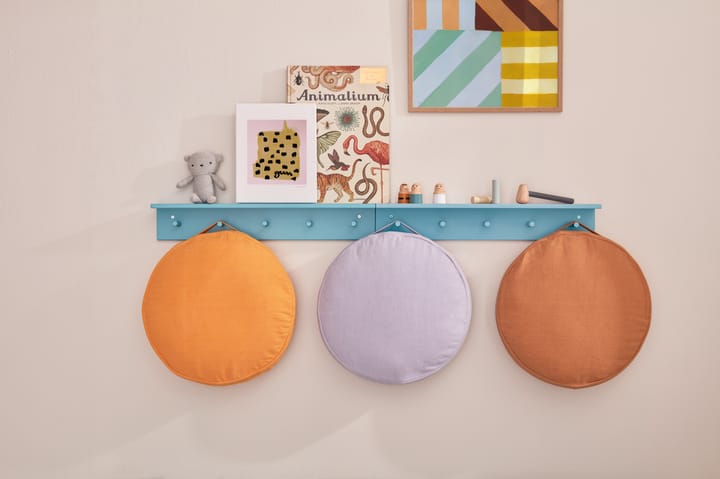 Coussin de sol Kid's Base 40x40 cm, Jaune mangue Kid's Concept