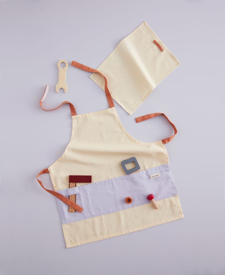 Ensemble de tabliers Kid's Hub, Jaune Kid's Concept