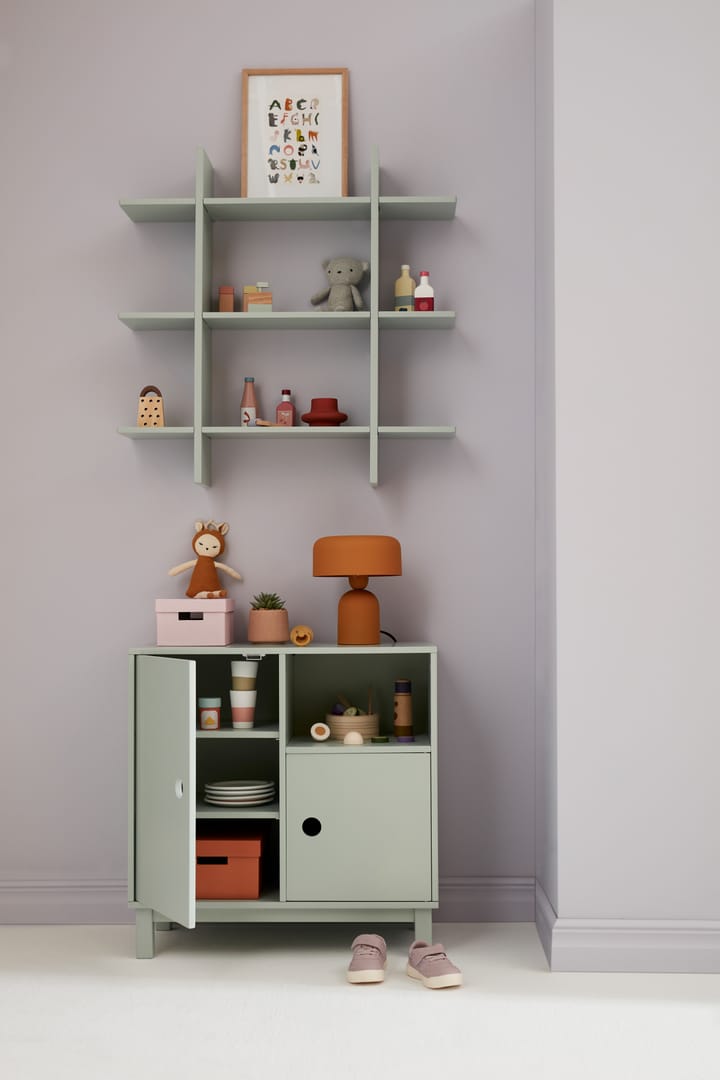 Étagère murale Star 3 niveaux, Vert clair Kid's Concept