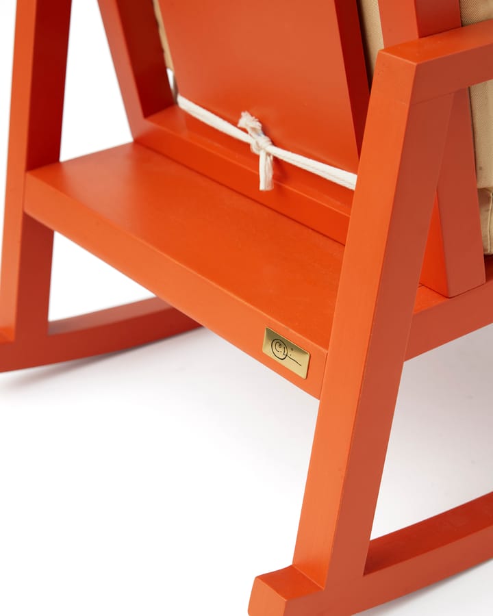 Fauteuil à bascule Carl Larsson, Orange naturel Kid's Concept