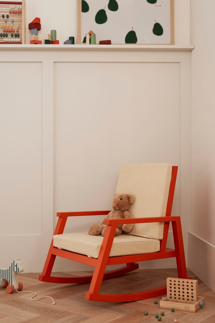 Fauteuil à bascule Carl Larsson, Orange naturel Kid's Concept