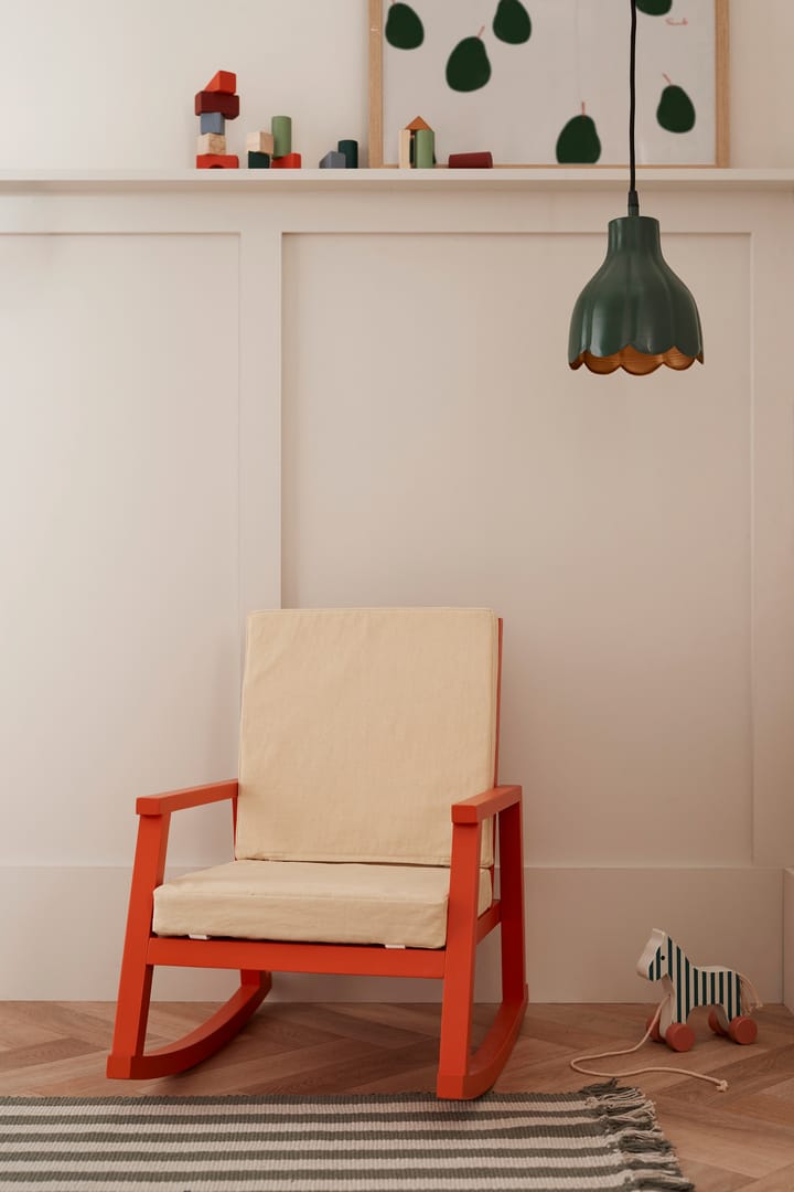 Fauteuil à bascule Carl Larsson, Orange naturel Kid's Concept