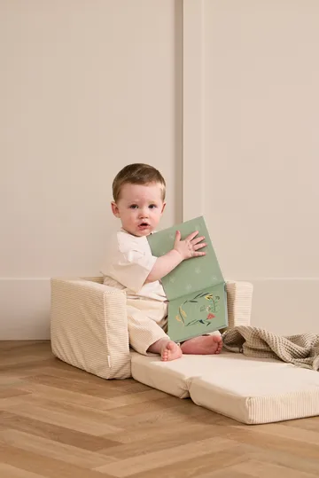 Fauteuil pliable Kid's Base - Blanc naturel - Kid's Concept